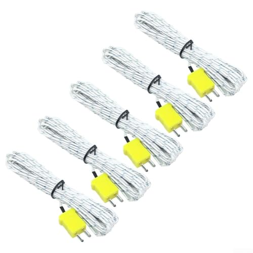 5 K Typ Temperaturfühler, 300 cm lang, schnelle Reaktion für genaue Temperaturmessungen (5 m) von Oceanlend