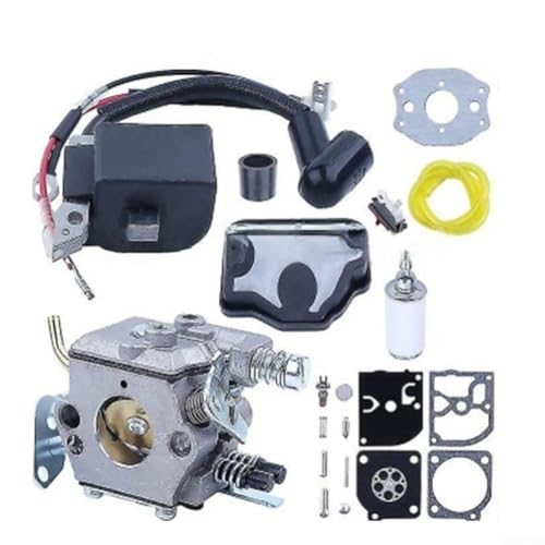 530071987 Kettensägen Metallvergaser-Kit für Kettensägenmodelle einschließlich 36, 41, 136, 137, 141, optimiert die Kraftstoffzufuhr für Ihre Kettensäge von Oceanlend