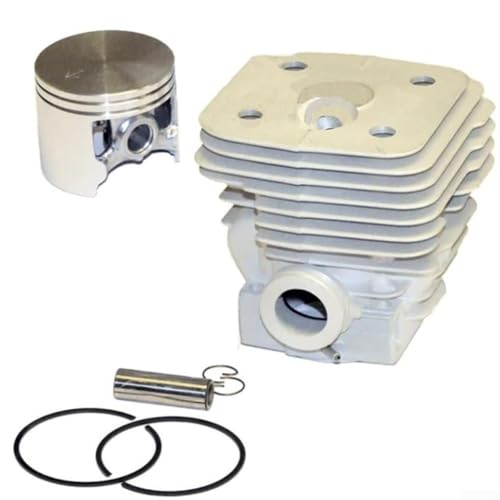 56 mm Kettensägen Zylinderkolben-Set, für 395 und 395Xp Kettensägenmodelle, Ersatz für Teile 503-99-39-71, für verbesserte Leistung von Oceanlend