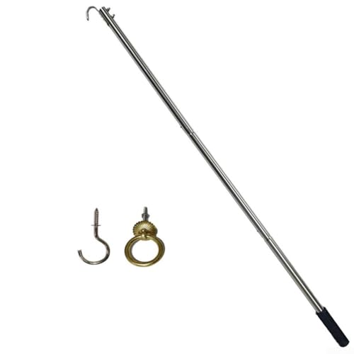 Attic Ladder Pull Down System Kit, Loft Ladders Pull Down Hook Pole Set, Attic Ladder Pull-Out Hook Accessories Tool For Home Hotel Apartment Attic Ladder Pull Down System Kit, Loft Ladders Pull Down Hook Pole Set, Attic Ladder Pull-Out Hook Accessories Tool For Home Hotel Apartment von Oceanlend