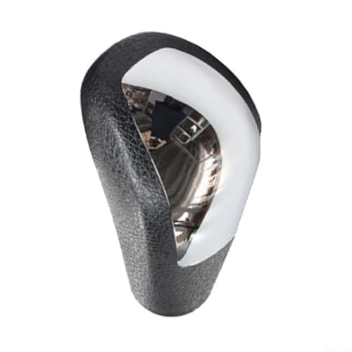 Auto-Schaltknauf, Staubschutz, automatischer Schaltknauf, Schalthebel, kompatibel mit Ford Focus MK2 Fiesta 2005–2008 Modelle, einfach zu installieren (helles Silber) von Oceanlend