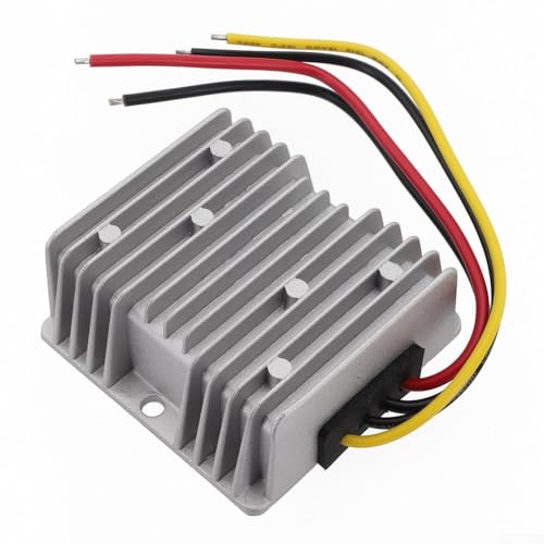DC 12 V/24 V auf 48 V 3 A Boost-Konverter, wasserdichtes Aluminiumgehäuse, Netzadapter, für Starlink Mini-Router, 74 x 74 x 32 mm von Oceanlend
