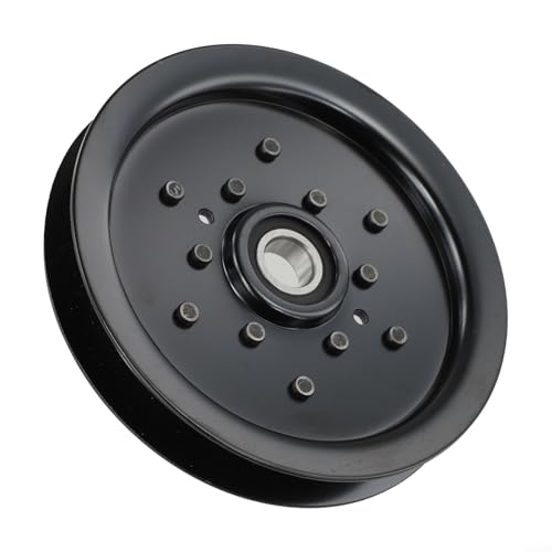 Deck-Riemenscheibe AM143737 für Rasenmäher, passend für Z225 Z235 Z245 Z255 Z355E Z425 Z435 Z445 LT190, hält Riemenspannung zur Minimierung von Verschleiß und Betriebsgeräuschen von Oceanlend