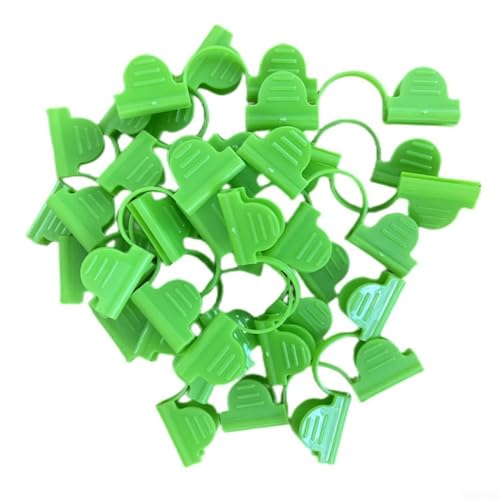 Effektive Befestigung der Gewächshausfolie mit 50 Stück 567 mm Bogenrahmen-Clips (50 Stück 6 mm) von Oceanlend