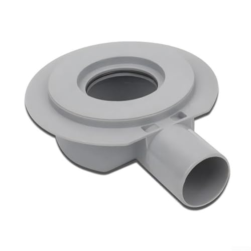 Europäischer Abflussverbinder PVC-Rohradapter für 50 mm 100 mm Rohre mit Winkelflanschsockel, optimaler Durchfluss und sichere Installation (40 mm) von Oceanlend