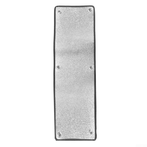 Fensterfolie aus Aluminiumfolie für effektiven Sonnenschutz und Privatsphäre in Schlafzimmern und Küchen (30 x 100 cm) von Oceanlend