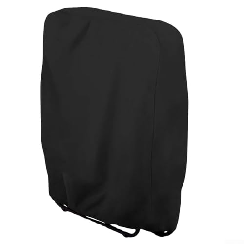 Garten-Klappstuhl-Abdeckung aus wasserdichtem Oxford-Tuch mit Ripstop-Kanten und winddichtem Bodenseil für den Außenbereich (97 x 34 x 110 cm) von Oceanlend