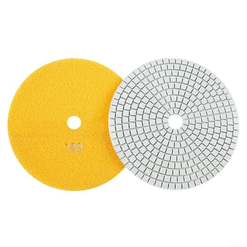 Granit und Marmor 7 Zoll Polieren für Pads Effektive Lösungen für Nass- und Trockenschleifen von Natursteinoberflächen (150#) von Oceanlend