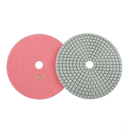 Granit und Marmor 7 Zoll Polieren für Pads Effektive Lösungen für Nass- und Trockenschleifen von Natursteinoberflächen (800#) von Oceanlend