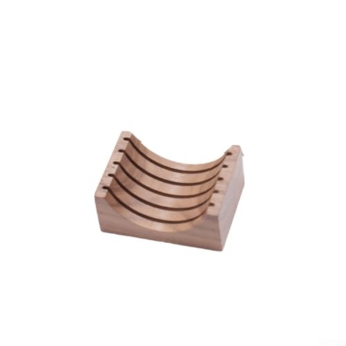 Holzständer Espresso-Sieb Kaffeefilterhalter für 51/53/58mm Bildschirm Geeignet für mehrere Kaffeemaschinen Stabile Unterstützung (3 Fächer) von Oceanlend