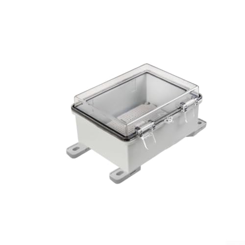 IP66 wasserdichte Abzweigdose, Outdoor-Elektrogehäuse, 220 x 170 x 110 mm Kabelverbinder, Schutzdose mit transparenter Abdeckung (transparente Abdeckung) von Oceanlend