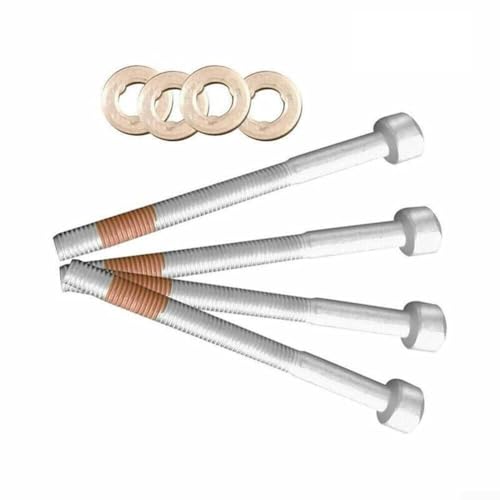 Injektorschrauben und Dichtungen Kit Set 4-teilig für Mercedes für Sprinter Vito M646 mit OEM-Teilenummern A6119900122 A0009902907 A0039904012 Ersatzkomponenten Injektorschrauben und Dichtungen Kit Set 4-teilig für Mercedes für Sprinter Vito M646 mit OEM-Teilenummern A6119900122 A0009902907 A0039904012 Ersatzkomponenten von Oceanlend