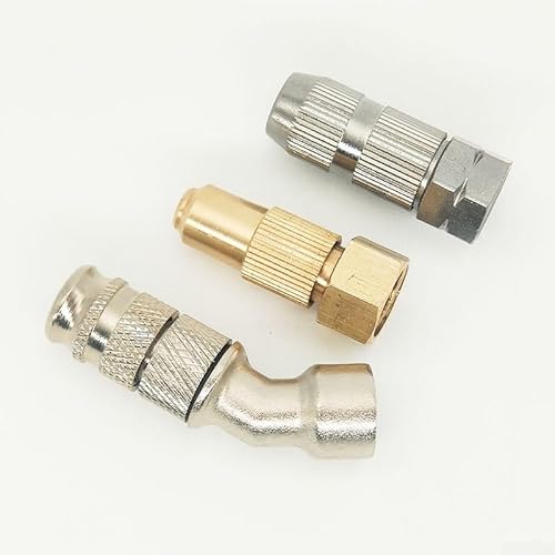 Landwirtschaftliche verstellbare Hochdruck-Sprühdüse mit Kupfermaterial, auslaufsicherer Mechanismus und benutzerdefinierter Sprühsteuerung für gezielte Bewässerungsaufgaben (Silber) von Oceanlend