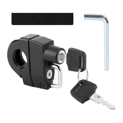 Lenkerhalterung Helmschloss für Motorräder und Roller, Zinklegierung, Schlüssel, entworfen für Diebstahlschutz und sichere Aufbewahrung Lenkerhalterung Helmschloss für Motorräder und Roller, Zinklegierung, Schlüssel, entworfen für Diebstahlschutz und sichere Aufbewahrung von Oceanlend