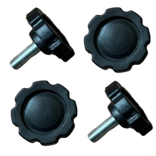 M8 x 25 mm Gewinde, Ersatz-Stern-Handknaufschrauben für Schirmständer, bequem und Design (4 Stück) von Oceanlend