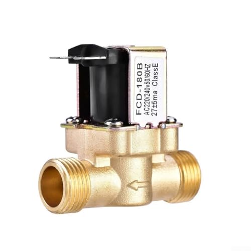 Magnetventil 220 V, normalerweise geschlossen, G1/2 Messing Magnetventil, zur Überwachung des Wasserflusses, für verschiedene Wassersteuerungsanwendungen Magnetventil 220 V, normalerweise geschlossen, G1/2 Messing Magnetventil, zur Überwachung des Wasserflusses, für verschiedene Wassersteuerungsanwendungen von Oceanlend