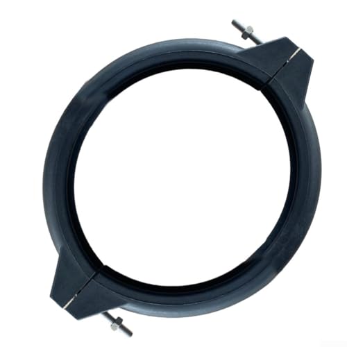 Pool Sandfilter Klemmkragen für Ring, mit Mutter & Schraube, Sandfilterklemme Ersatzflansch für 3,8 cm Ventilklemme, einfach zu installieren von Oceanlend