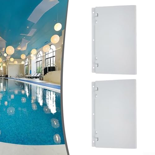Pool Skimmer Deckel, 2 Stück Pool Skimmer Tür Komponenten, für Star-Rite und für Swimquip für U-3 Ölskimmer, für Boden Schwimmbad Pool Skimmer Deckel, 2 Stück Pool Skimmer Tür Komponenten, für Star-Rite und für Swimquip für U-3 Ölskimmer, für Boden Schwimmbad von Oceanlend