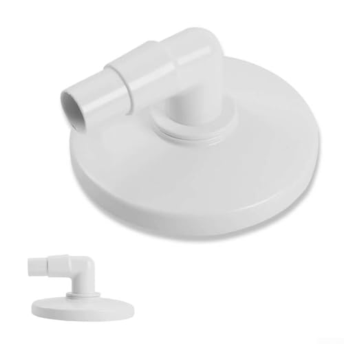 Pool Skimmer Winkeladapter Vakuumplatte Adapter mit 90° Winkel kompatibel für Hayward SP11071 Weiß von Oceanlend