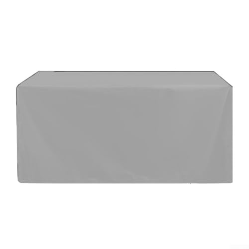 Rasenmäher-Abdeckung, 420D, staubdicht, wasserdicht, Oxford-Stoff, faltbar, verschleißfest, UV-Schutz, 78 x 56 x 36 cm, Grau von Oceanlend