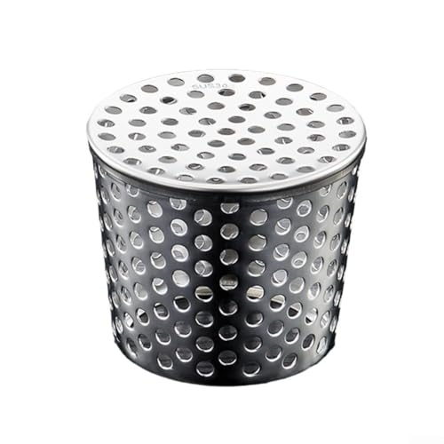 Runder Bodenablauf, 304 Edelstahl, Anti-blockierend, Dachbodenablaufabdeckung, für Entwässerung, Outdoor-Hof-Werkzeug (100 mm) von Oceanlend