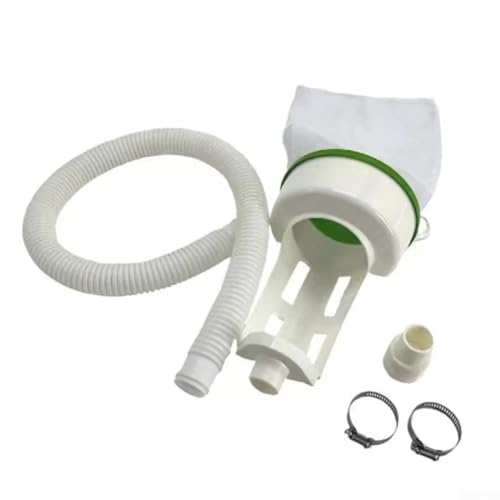 Schwimmbad Skimmer Set, Pool Leaf Auffangbeutel Set, feinmaschige Filtertüten mit Schlauchverbinder Geeignet für Poolreinigungssysteme von Oceanlend