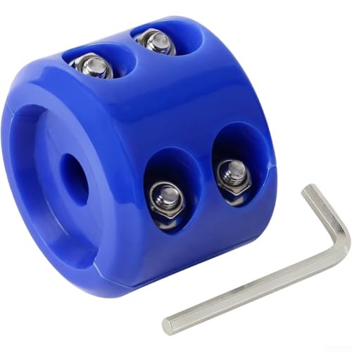Seilwinde Haken Stopper Gummi für LKW UTV ATV verhindert Kabelschlitze und schützt Seilwinde Mechanismus während der Kabelwiederherstellung (blau) von Oceanlend