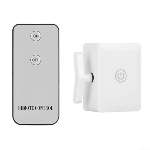 Smart Switch Button Pusher, 51 x 54 mm Schalter-Roboter, mit eingebautem Akku, für Kontrollleuchten und andere Schalter zu Hause von Oceanlend