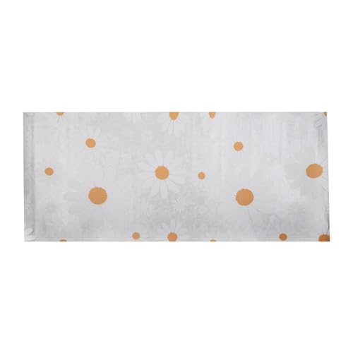 Statisch haftende Fensterfolie mit Blumenmuster für Privatsphäre mit UV-Schutz und elegantem Design (43 x 100 cm) von Oceanlend