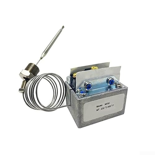 Thermostat-Fritteusenschalter, Edelstahl, 232 ℃/232.2 °C Gasfritteuse, Hochbegrenzungs-Thermostat, um Überhitzung der Fritteuse zu verhindern von Oceanlend