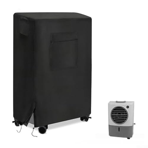 Tragbare Verdunstungsluftkühler-Abdeckung, 420D Oxford-Stoff, wasserdicht, staubdicht, kompatibel mit Hessaire MC61M, MC61V und M250 Verdunstungskühler (53,3 x 38,1 x 81,3 cm) von Oceanlend
