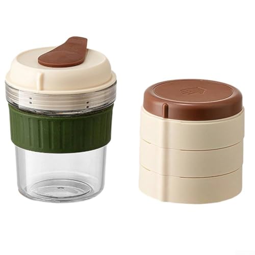 Tragbarer Eisbereiter-Trinkbecher mit luftdichtem Design für sichere Hydratation (B) von Oceanlend