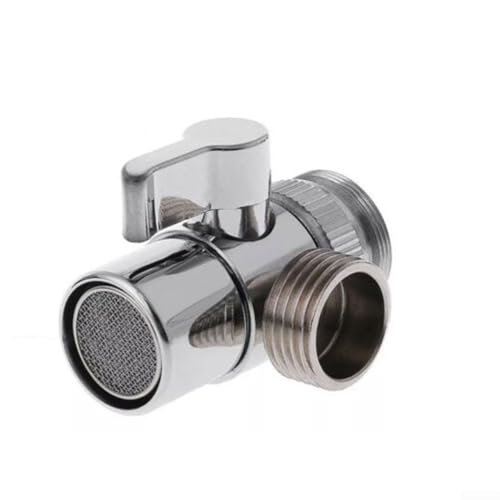 Waschbeckenventil Umsteller Wasserhahn Schlauchadapter Messing M22 x für M24 mit 1/2 Zoll IPS Anschluss für Brauseschlauch und 1/4 Drehventil zur einfachen Steuerung des Wasserflusses Waschbeckenventil Umsteller Wasserhahn Schlauchadapter Messing M22 x für M24 mit 1/2 Zoll IPS Anschluss für Brauseschlauch und 1/4 Drehventil zur einfachen Steuerung des Wasserflusses von Oceanlend