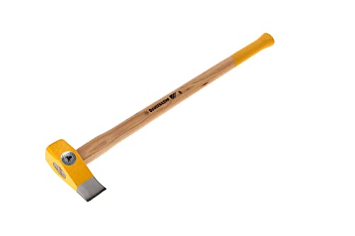 Ochsenkopf Profi-Spalthammer, Extra große Schlagfläche, Langlebiger Stiel aus Hickoryholz, 85.0 x 20.0 x 7.5 cm von Ochsenkopf