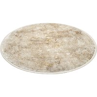 OCI DIE TEPPICHMARKE Teppich "BESTSELLER CAVA", rund, 8 mm Höhe, Glanz Viskose, Hoch Tief Struktur, mit Fransen, Wohnzimmer OCI DIE TEPPICHMARKE Teppich "BESTSELLER CAVA", rund, 8 mm Höhe, Glanz Viskose, Hoch Tief Struktur, mit Fransen, Wohnzimmer von Oci Die Teppichmarke
