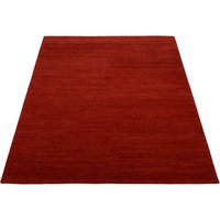 OCI DIE TEPPICHMARKE Teppich "HIMALI UNI", rechteckig, 5 mm Höhe, handgeknüpft, hochwertige Wolle, fußwarm, Wohnzimmer von Oci Die Teppichmarke