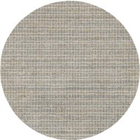 OCI DIE TEPPICHMARKE Teppich "NEW VILLA GEO", rund, 20 mm Höhe, fein kariertes Design, Wohnzimmer von Oci Die Teppichmarke