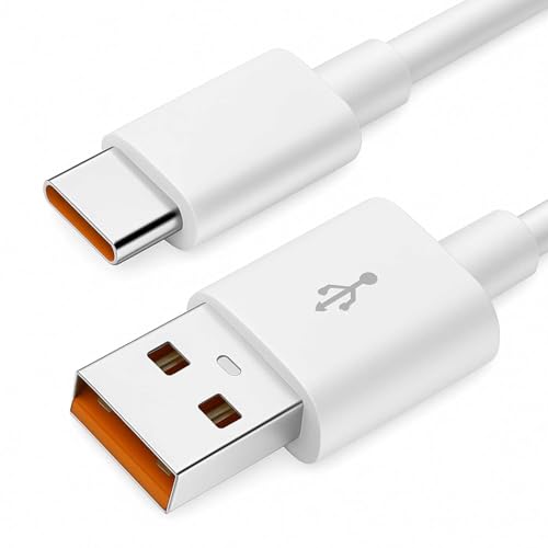 OcioDual USBC Ladekabel, USB auf USB C Kabel, Typ C 0,3mm 5A 100BA Kabel Lade- und Datenkabel Quick Fast Charge für Handys, Smartphones, Tablets, PC-Stromversorgung von OcioDual