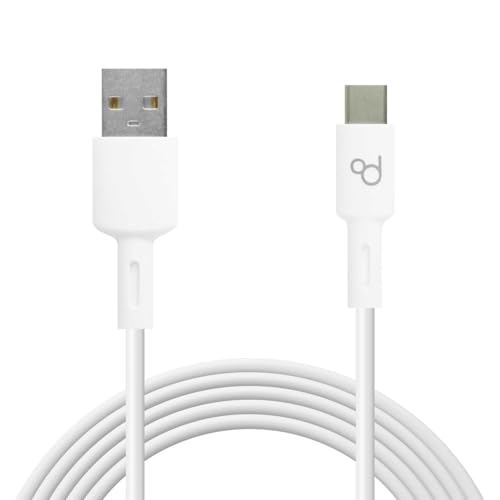 OcioDual USBC Ladekabel, USB auf USB C Kabel, Typ C 1m 6A 148BA Kabel Lade- und Datenkabel Quick Fast Charge für Handys, Smartphones, Tablets, PC-Stromversorgung von OcioDual