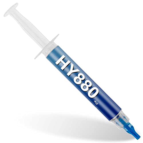 OcioDual Thermal Paste Halnziye HY880 5.15W/MK(4g), Wärmeleitpaste CPU für Prozessor, CPU Wärmeleitpaste, Nicht Leitend, Dissipativ, Thermopaste, Kühlkörper Thermal Greas, Spritze von OcioDual