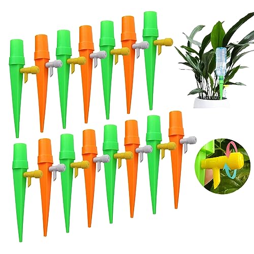 15 Stück Automatische Bewässerung Set, Einstellbares Bewässerungssystem, Bewässerungssystem für Topfpflanzen, Pflanzen Bewässerung, für Garten Pflanzen Bewässerung Blumen Gewächshäuser und Urlaub von Ockyunoo