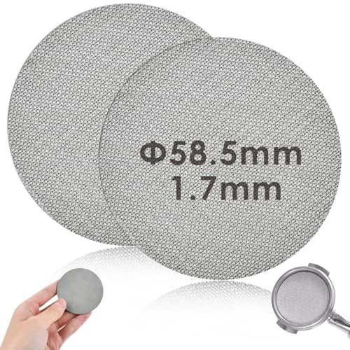 Kaffeepulverfilter OctBird 2Stück 58mm Puck Screen,1.7mm Dick 150μm Espresso Sieb für Siebträger,Edelstahl Wiederverwendbar Puckfilter für Wasserfiltration Siebfiltration,Kaffee Siebträger Duschsieb Kaffeepulverfilter OctBird 2Stück 58mm Puck Screen,1.7mm Dick 150μm Espresso Sieb für Siebträger,Edelstahl Wiederverwendbar Puckfilter für Wasserfiltration Siebfiltration,Kaffee Siebträger Duschsieb von OctBird
