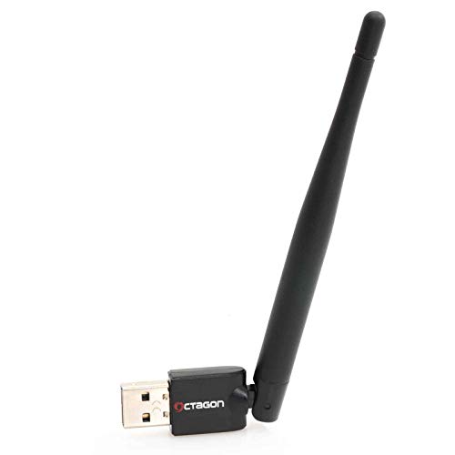 Octagon WL048 WLAN 150 Mbit/s USB 2.0 Adapter für VU+ Gigablue Protek Sat Receiver mit E2 Enigma2 Octagon WL048 WLAN 150 Mbit/s USB 2.0 Adapter für VU+ Gigablue Protek Sat Receiver mit E2 Enigma2 von Octagon