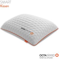 OCTAsleep Nackenstützkissen "Octasleep Smart Pillow", Füllung: 100% Polyester, Bezug: 99% Polyester, 1% Elasthan, (1 St.), Kopfkissen atmungsaktiv von Octasleep