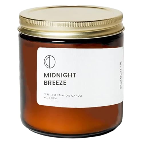 OCTŌ Midnight breeze Rosengeranie + Patschuli + Vetiver | Duftkerze mit sojawachs und naturreinen ätherischen ölen 400ml von Octō