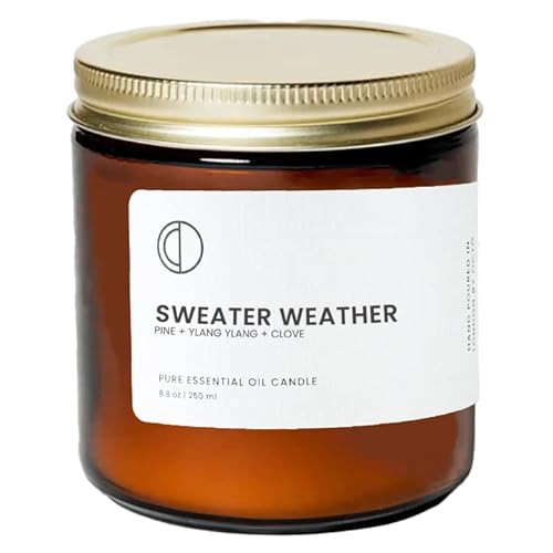 OCTŌ Sweater Weather Kiefer + Ylang Ylang | Duftkerze mit sojawachs und naturreinen ätherischen ölen 400ml von Octō