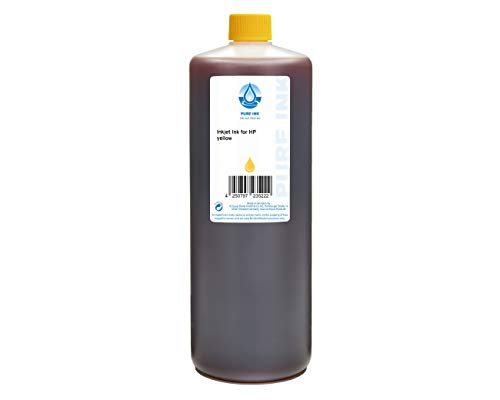 Octopus Fluids Pure Ink Druckertinte kompatibel für HP 6657, 8728 gelb 1L, Non-OEM von Octopus Fluids