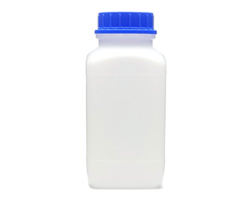 Octopus 2500 ml Weithals-Flasche mit Schraubverschluß, Chemiekalienflasche, Laborflasche mit Deckel als Aufbewahrungsbehälter für Labor, Küche oder Hobby von Octopus