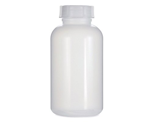 Octopus 2000 ml Weithalsflasche aus LDPE mit Schraubverschluß, leere 2 Liter Chemiekalienflasche, Laborflasche mit Deckel als Aufbewahrungsbehälter für Labor, Küche oder Hobby von Octopus