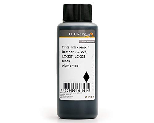 500ml Nachfülltinte, Druckertinte kompatibel für Brother LC- 223, LC-227, LC-229 Druckerpatronen schwarz, für Brother MFC-J 4420 DW, J 4425 DW, J 4620 DW, J 4625 DW, J 5320 DW, J 5600 Series, J 5620 DW, J 5625 DW, J 5720 DW , kein OEM 500ml Nachfülltinte, Druckertinte kompatibel für Brother LC- 223, LC-227, LC-229 Druckerpatronen schwarz, für Brother MFC-J 4420 DW, J 4425 DW, J 4620 DW, J 4625 DW, J 5320 DW, J 5600 Series, J 5620 DW, J 5625 DW, J 5720 DW , kein OEM von Octopus